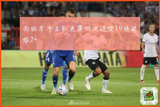 西班牙冲击队史第四次连续10场进球2+