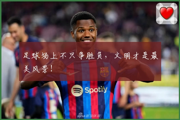 足球场上不只争胜负，文明才是最美风景！